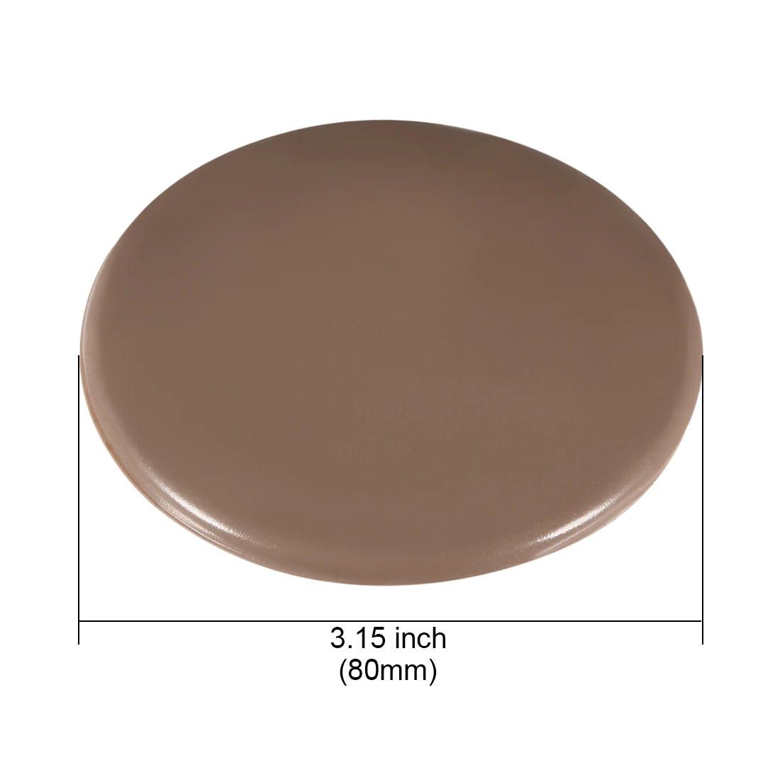uxcell Silicone Dia 40mm Or 80mm Wall Protectors Self Adhesive Door Handle Bumper Guard Stopper Stop Round
