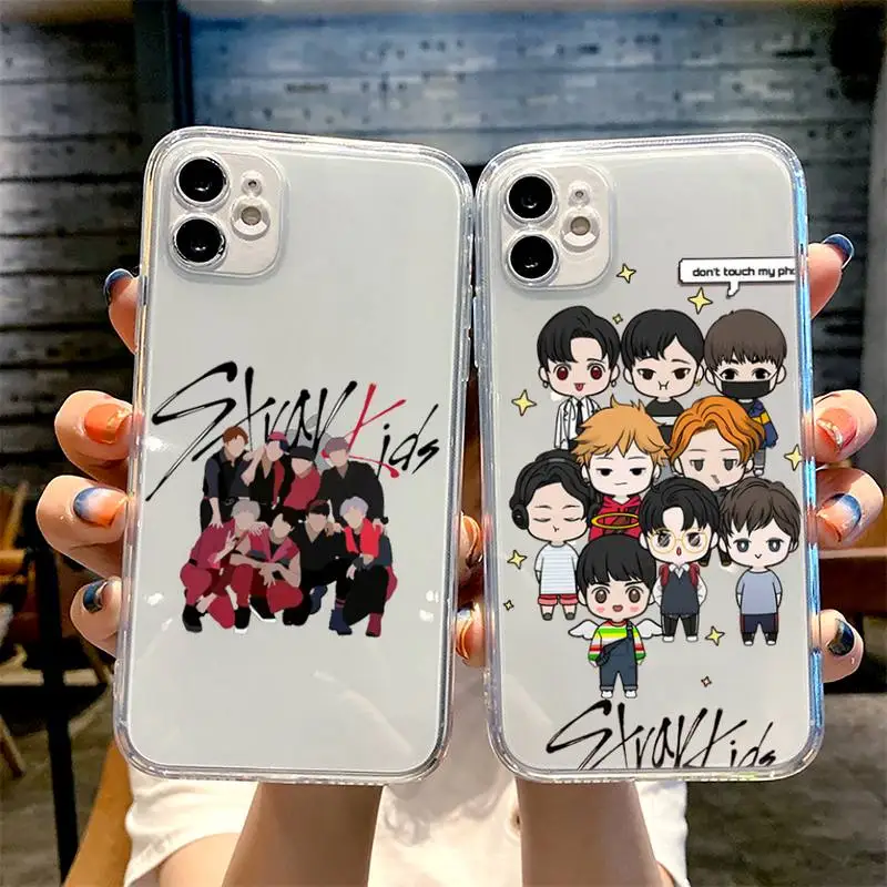 Прозрачный мягкий чехол Felix Hyunjin для iphone 13 12 11 8 7 plus mini x xs xr pro max | Мобильные телефоны