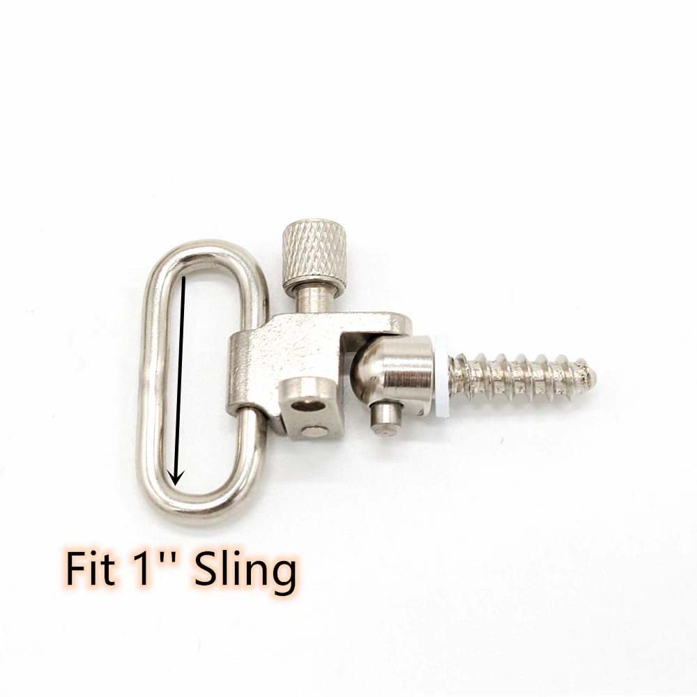 TriRock Non-Detachable Sling Swivels | Screw Stud Bases For Bolt Action
