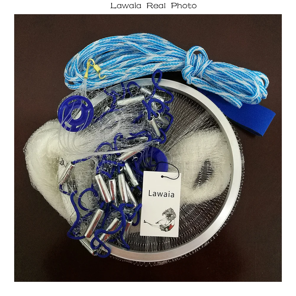 Skup Lawaia 240 cm 720 cm sieć rybacka 300cm sieć rybacka amerykański znak obsada sieć sieć ręczna sieć składana sieć