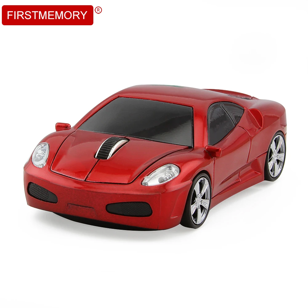 

Sports Car Computer Mouse Wireless 3 Button Optical PC Mause Gaming 2.4GHz Ergonomic Mini USB Kids Mice Gifts For Laptop Desktop