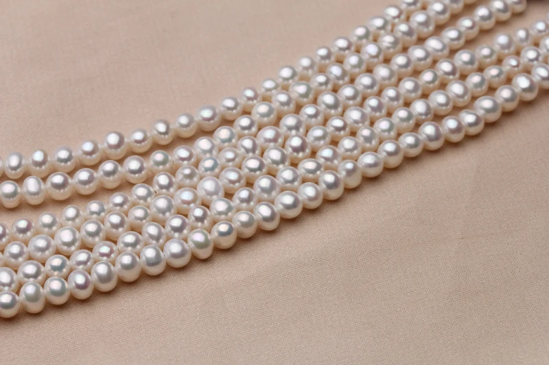 Настоящее натуральное пресноводное многослойное маленькое жемчужное ожерелье для женщин, милый чокер белое Жемчужное Ожерелье Подарок на годовщину