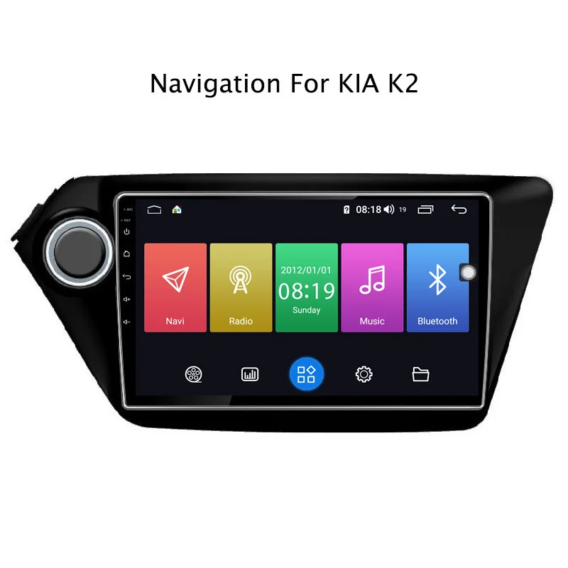 Ectwodvd 9-дюймовый Android 8 1 автомобильный DVD GPS для Kia Rio 2 K2 2010-2015 4 Гб ОЗУ 64 ПЗУ CarPlay DSP 4G LTE