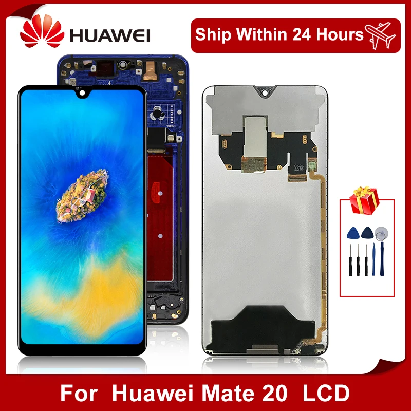 Дисплей 6 53 дюйма для Huawei Mate 20 ЖК дисплей с сенсорным экраном и дигитайзером