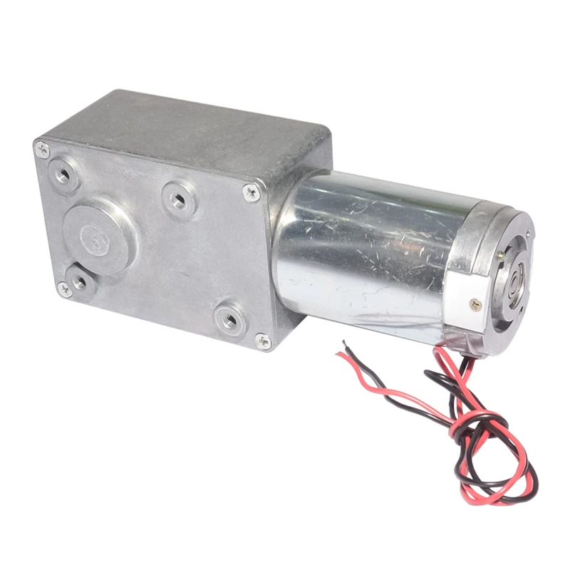 Электродвигатель шестерни постоянного тока 58GZ868 12V 24V 3 95RPM DC двухосный мотор червя