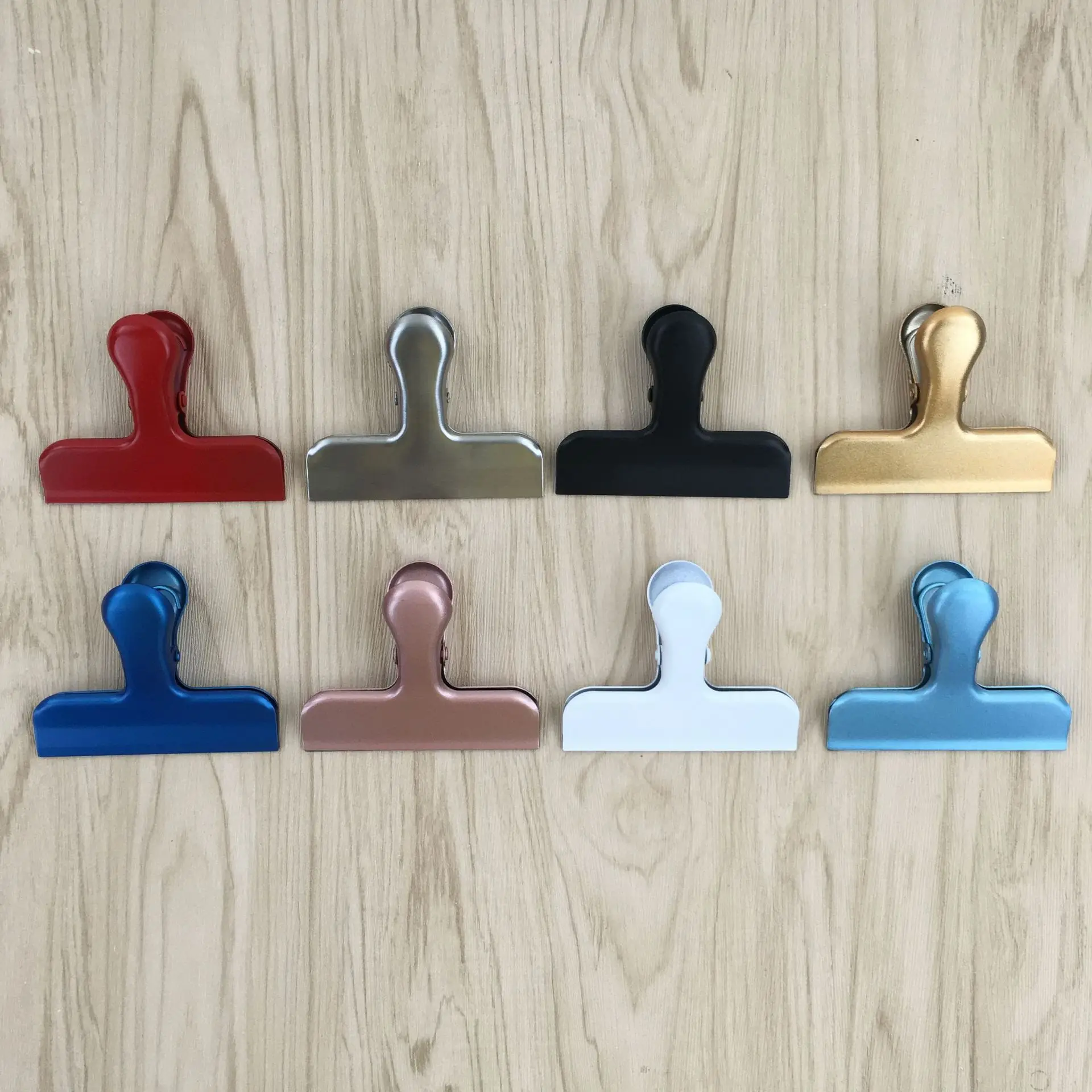 

Nordic ping kou jia Food Seal Clip Bag Clip Multi-functional Anti-Corrosive Stainless Steel Clip Manufacturers Wholesale