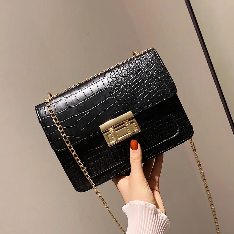 

Small Bag Women's 2020 New Style Fashion Fashion Chain Square Sling Bag Korean-style Shoulder Bag Versatile Shoulder WOMEN'S Bag