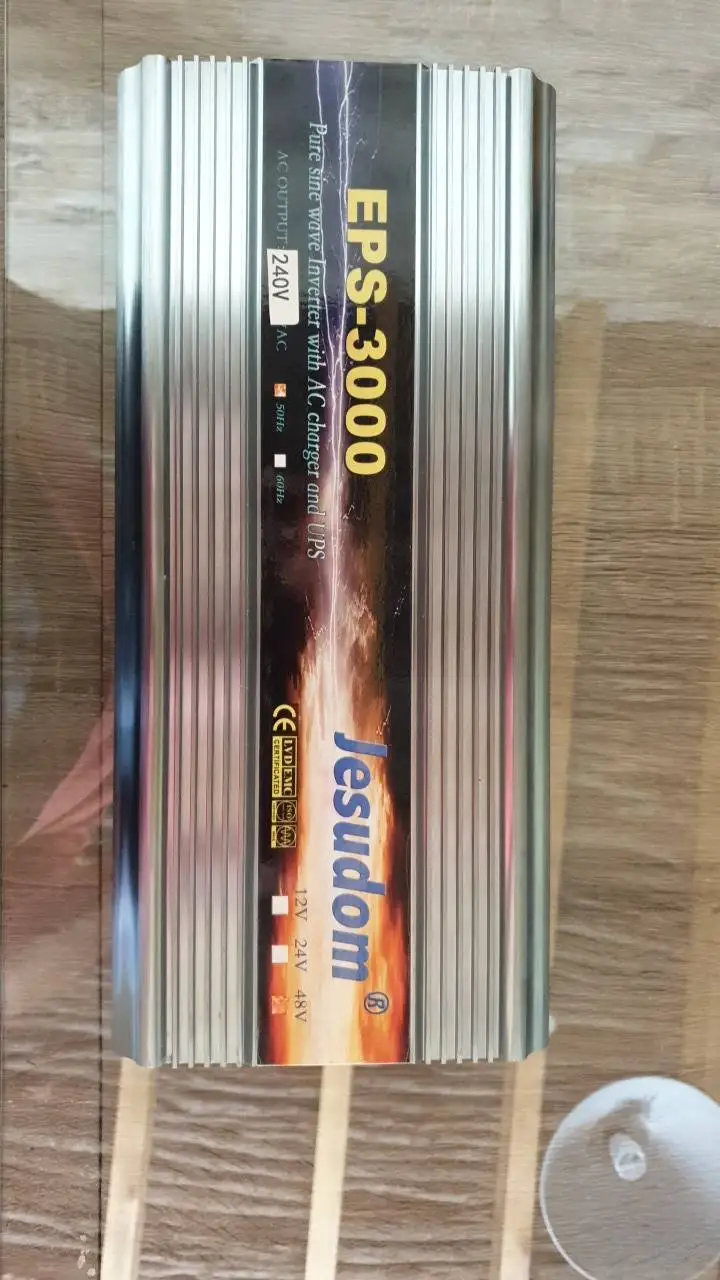 AC зарядная плата для Jesudom EPS-3000 48VDC до 240VAC, 50 Гц чистая синусоида инвертор