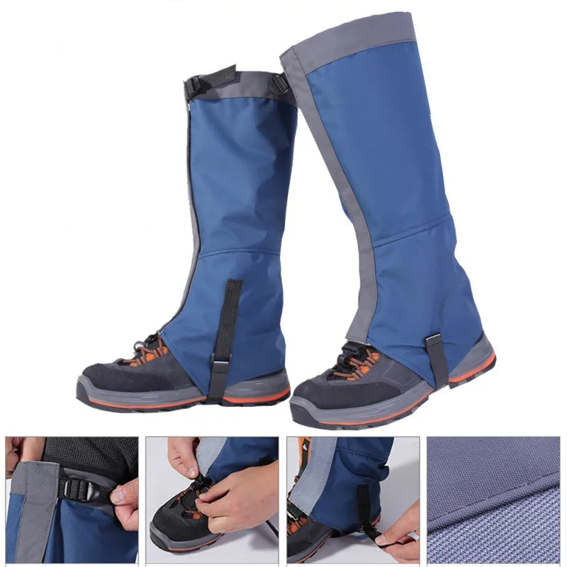 

Outdoor Snow Kneepad Skiing Gaiters Hiking Climbing Leg Protection Guard Sport Safety Waterproof Warmers Ski Protection Leg set