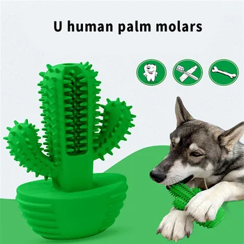 

Pet Dog Toothbrush Chew Toy Doggy Brush Stick Soft Rubber Teeth Cleaning Dot Massage Toothpaste For Small Dogs Pets Toothbrushes