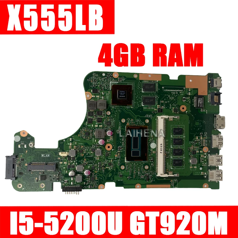 EDP X555LB материнская плата X555LD REV 3 6 для ASUS X555LJ X555LF X555LP Материнская ноутбука