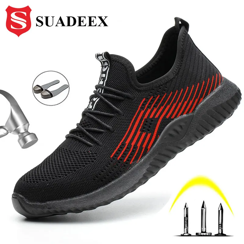 breathable steel toe cap trainers