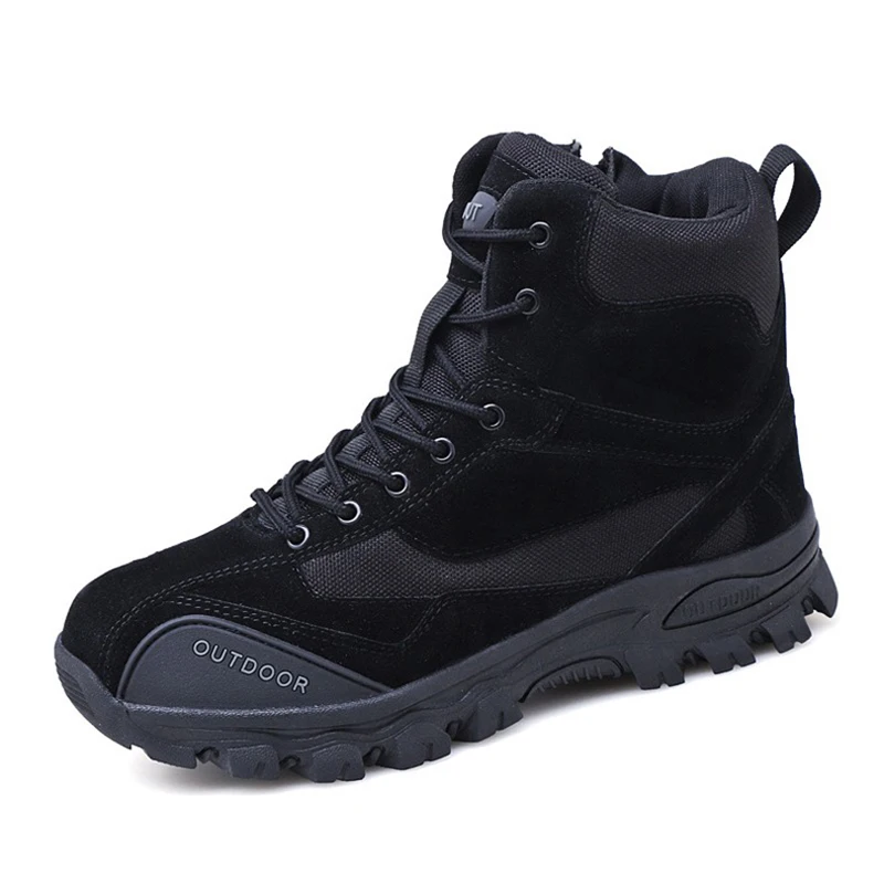 

Large size 47 military boots men's high to help outdoor military boots non-slip wear-resistant tactical boots  