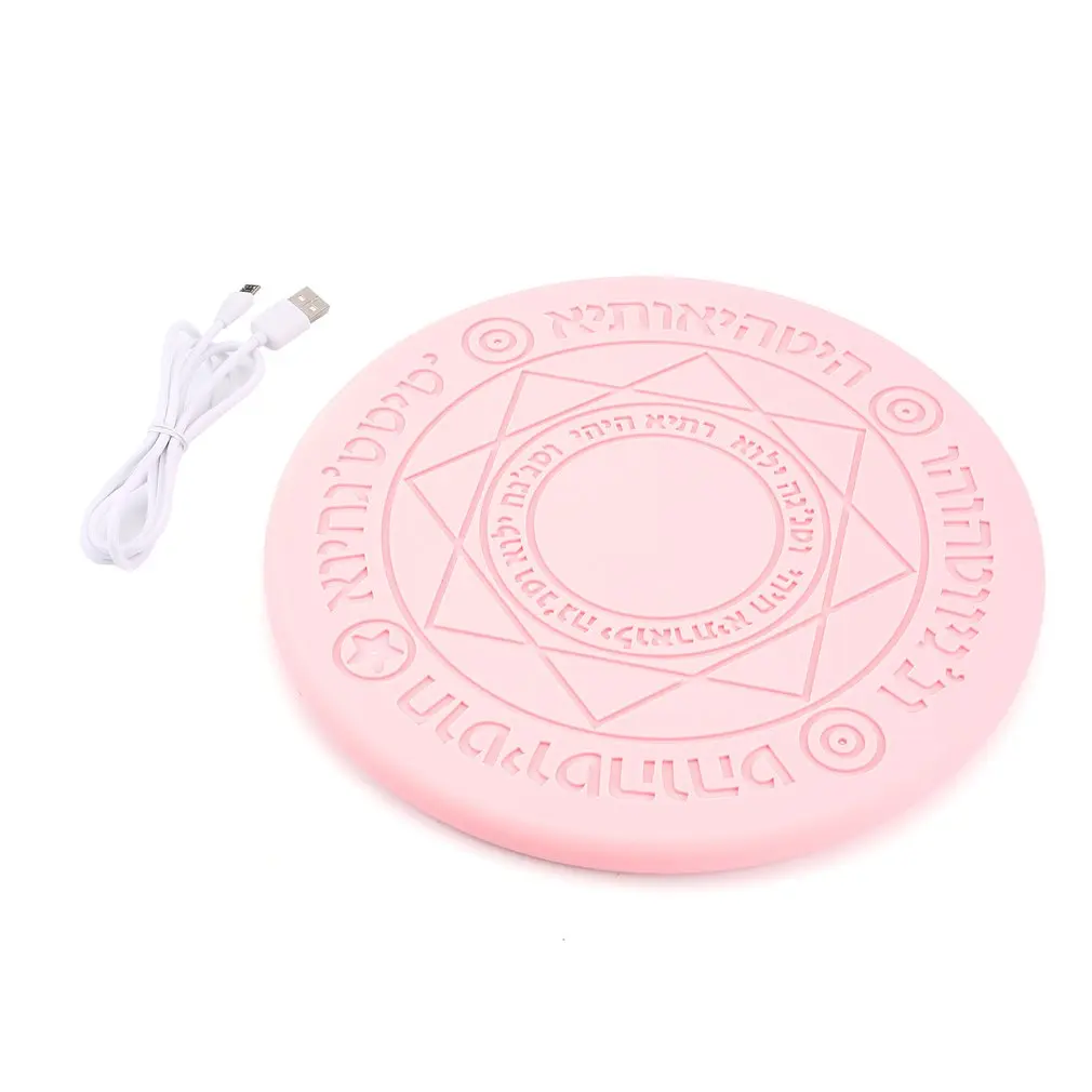 

Magic Optical Array Wireless Charger Wireless Fast Charging Pad Type-C & Micro USB Interface Multiple Protection