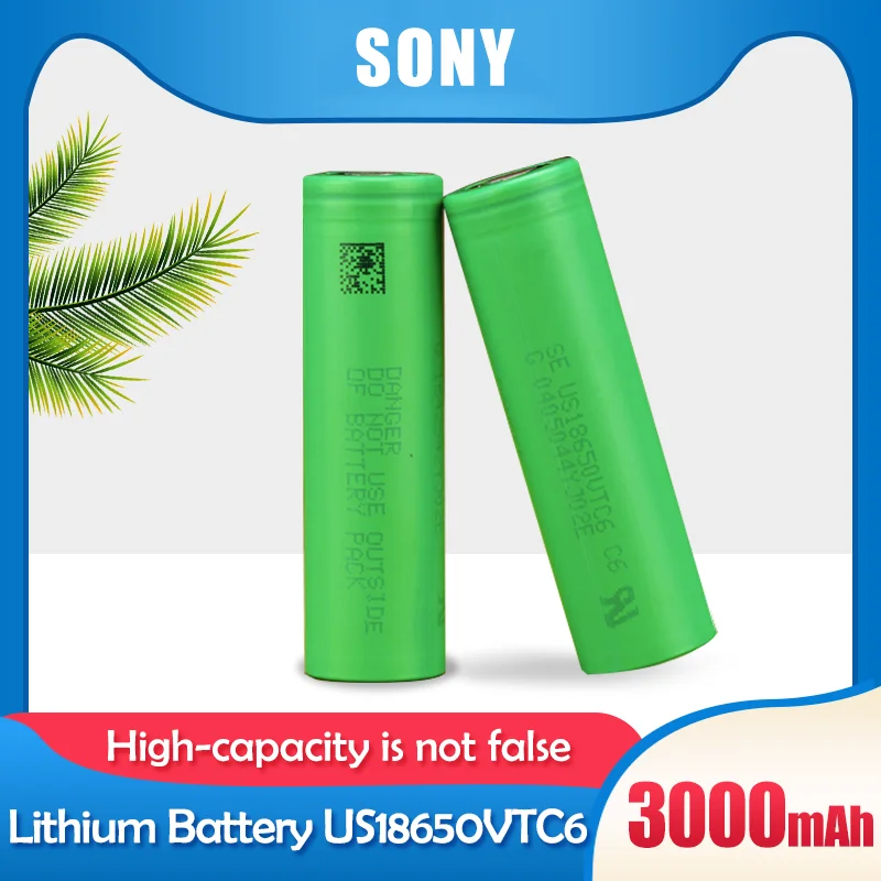 1-10 шт. оригинальный SONY 18650 VTC6 3 7 в 3000 мАч 30A разрядные литиевые аккумуляторные