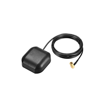 

uxcell 1 Pcs GPS Active Antenna SMA Male Plug 90-Degree 34dB Aerial Connector Cable with Magnetic Mount 2 Meters Wire S