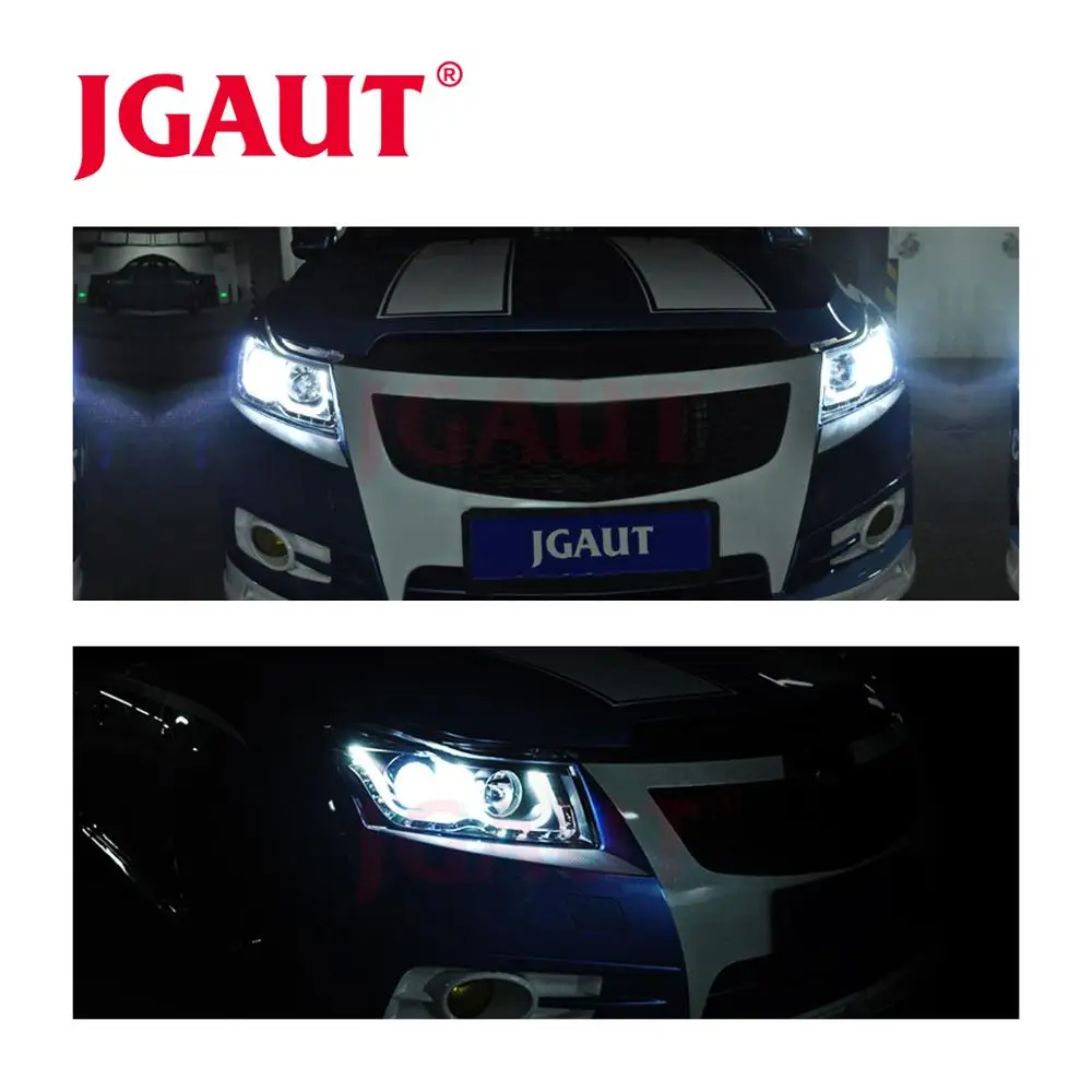 Автомобильная Монтажная головная лампа для Chevrolet Cruze 2009- светодиодный фонарь DRL Объектив Двойной Луч Биксенон HID Q5 весь комплект фар