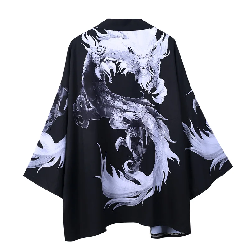 Traditional Japan Kimono Vintage Cardigan Samurai Yukata кимоно японский стиль Male Female High-quality Daily Street Wear japanese kimono japanese kimono cardigan