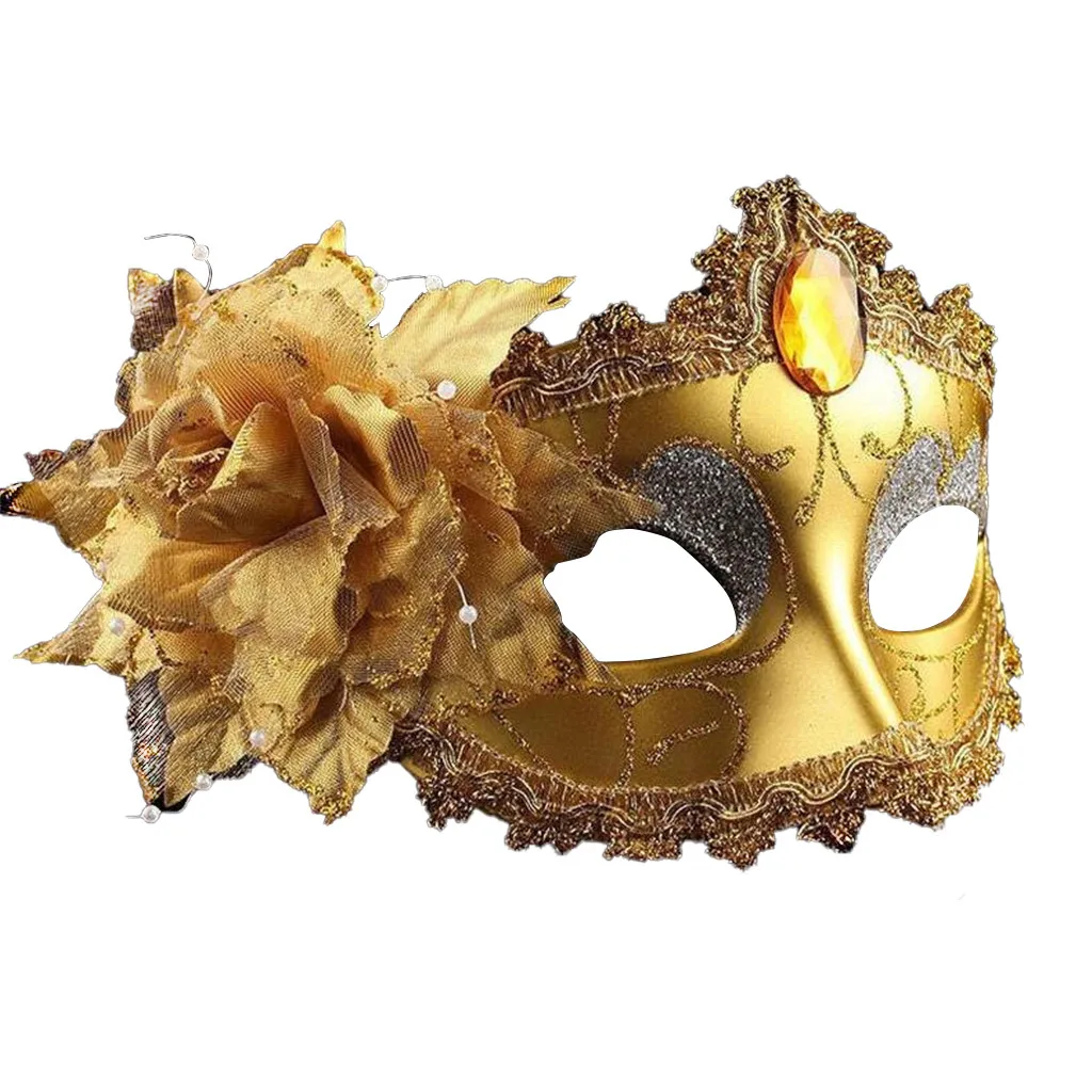 Хэллоуин маска для взрослых Винтаж венецианские маски вечерние платье глаз Праздничная маска для девочек Карнавальный на Хэллоуин Карнавальный костюм маска для косплея Kagerou P924