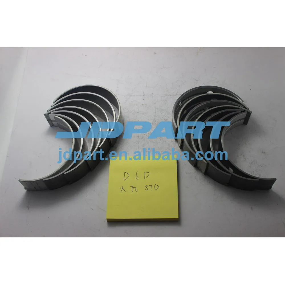 

Подшипники главного и шатунного подшипников D6D STD для двигателя D6D