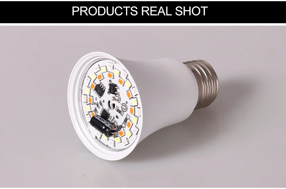 FOXGBF LED bulb light RGB 5W 7W E27 220V bulb high brightness indoor lighting bedroom light atmosphere light holiday light6