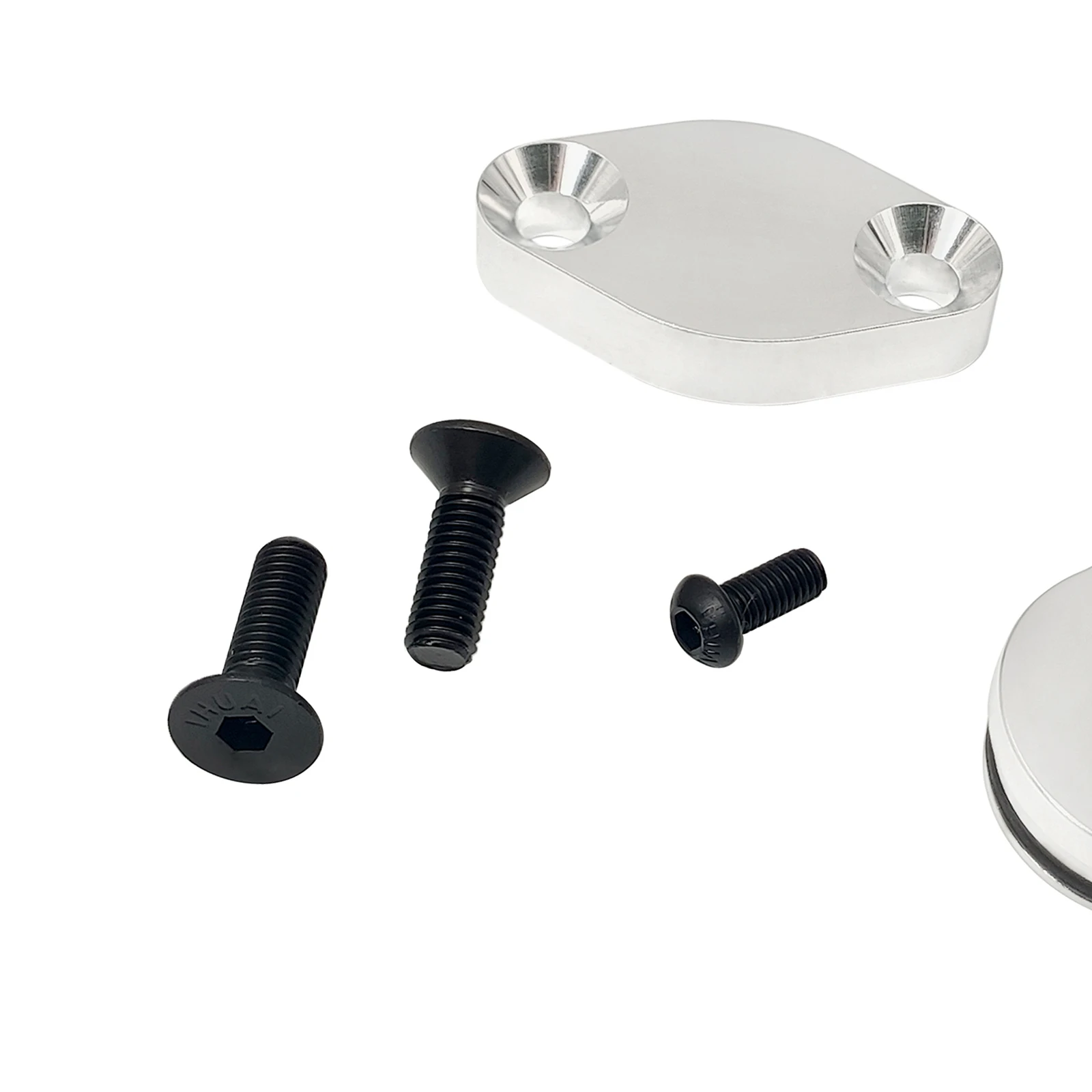 1Set 14.9mm EGR Delete Intake/Exhaust Block Off Plate for LSX Truck