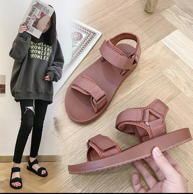 

Women Summer Shoes Platform Fashion Women Sandals Casual Occasions Comfortable Female Flats Canvas Sandals