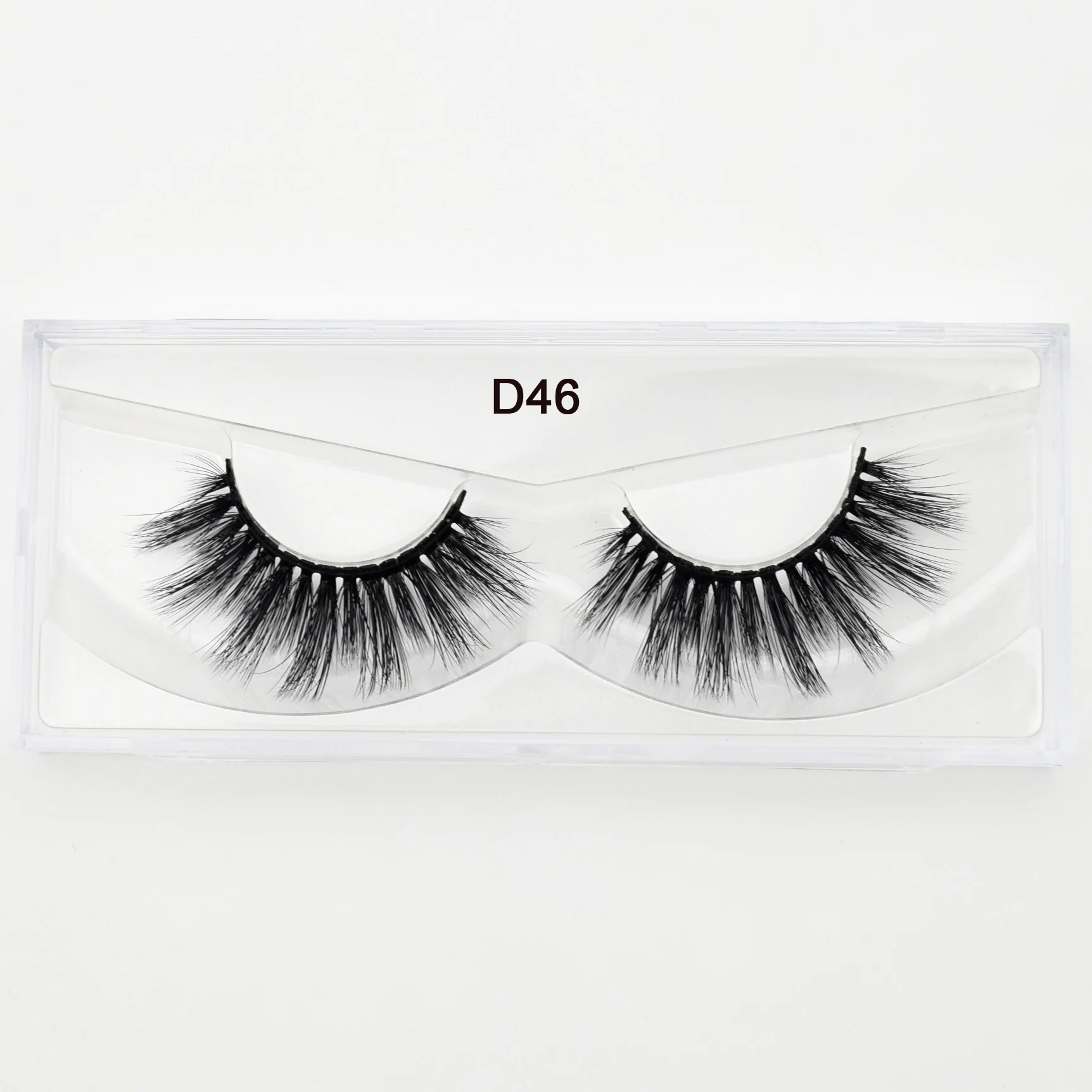

Visofree 3D silk eyelashes high volume fluffy strip lashes thick false eyelashes soft silk eye lashes extension faux mink lashes