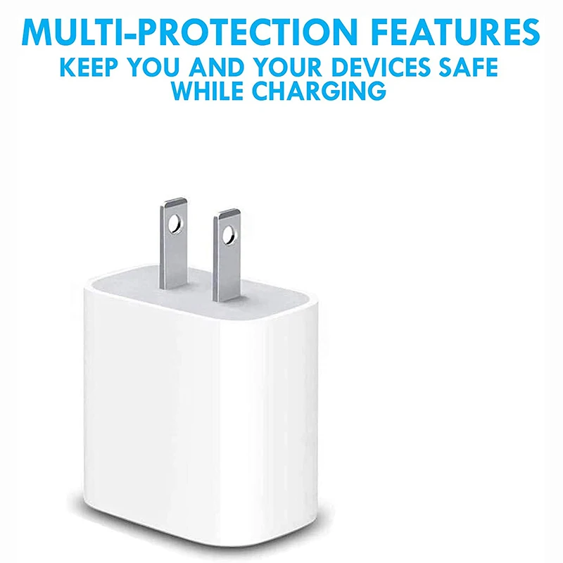 PD 20W USB+Type CCharger For iPhone 13 12 Pro Max Mini Quick Charge 3.0