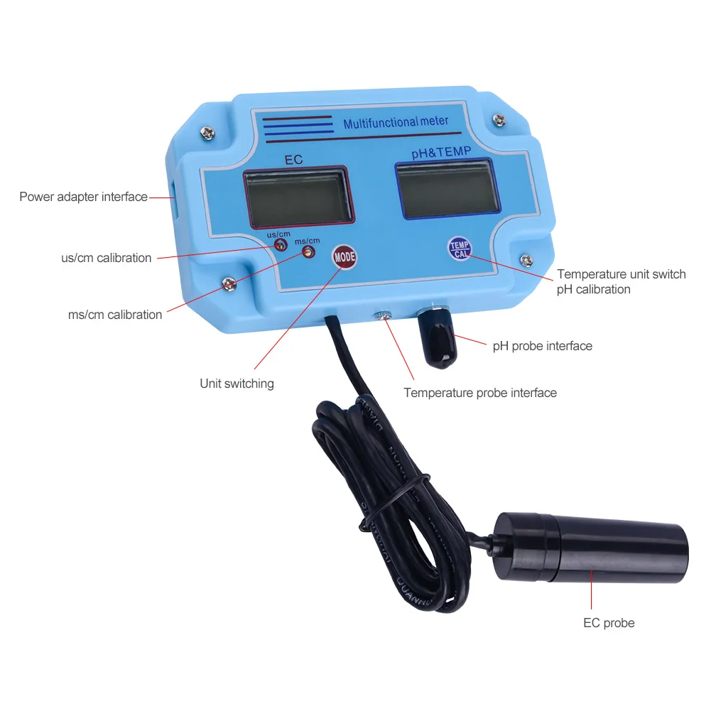 medidor tester com 2 em 1 ferramenta