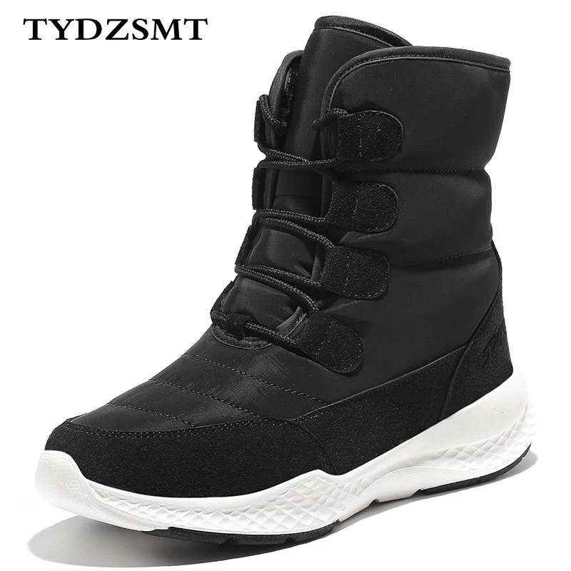 TYDZSMT/женские ботинки зимние ботинки короткие, стильные, водонепроницаемые, Нескользящие, качественные, плюшевые,, botas mujer invierno