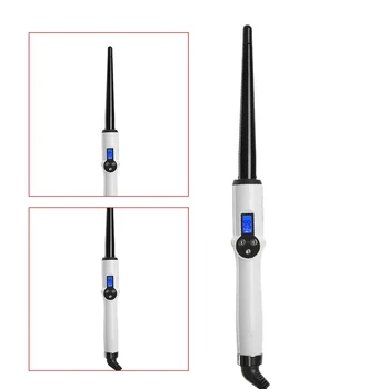 

Curling Irons Hair Waver Cone Electric Hair Curler Professional Wand Curling Iron Ceramic Curling Wand EU Plug