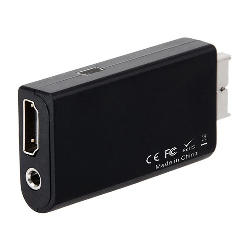 Для PS2-HDMI-совместимый адаптер преобразователя аудио и видео 480i/480p/576i с