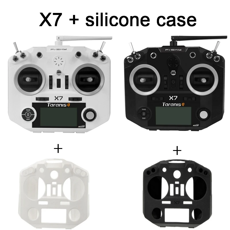 FrSky ACCST Taranis Q X7 QX7 2 4 ГГц 16CH Радиоуправляемый передатчик пульт дистанционного