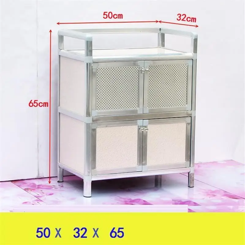 Aparadores Capbords Besteklade China Sideboard Aparador Kitchen Furniture Mueble Cocina Aluminum Alloy Meuble Buffet Cupboard - Цвет: Number 21