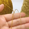 50g Fine Gold Silver Metallic Yarn Sparkly Crochet Metallized Threads Yarns for Hand Knitting DIY Needlework 4