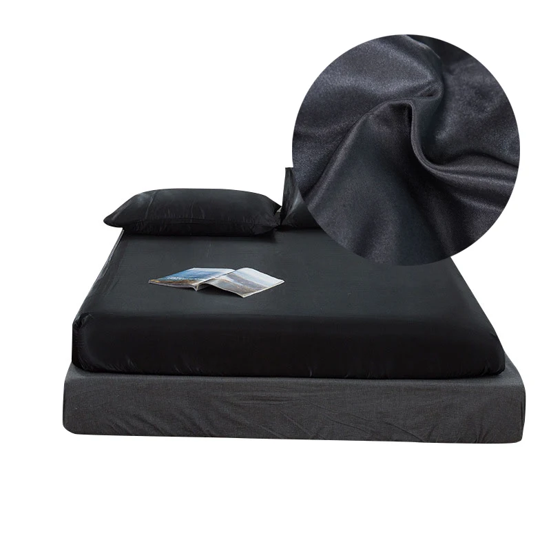 Новое качество Шелковая гладкая Защитная крышка для матраса кровати антиклещи