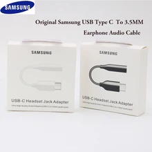 samsung usb type C адаптер для наушников 3,5 мм аудио кабель для наушников Galaxy A60 A6S A80 A8S Note10/10Pro N9700