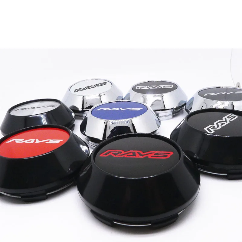 4Pcs 65Mm Rays Racing Wheel Center Cap Caps Car Styling Cerchi Hub Cover Emblem Per Japan Tokyo Te37 Time Attack