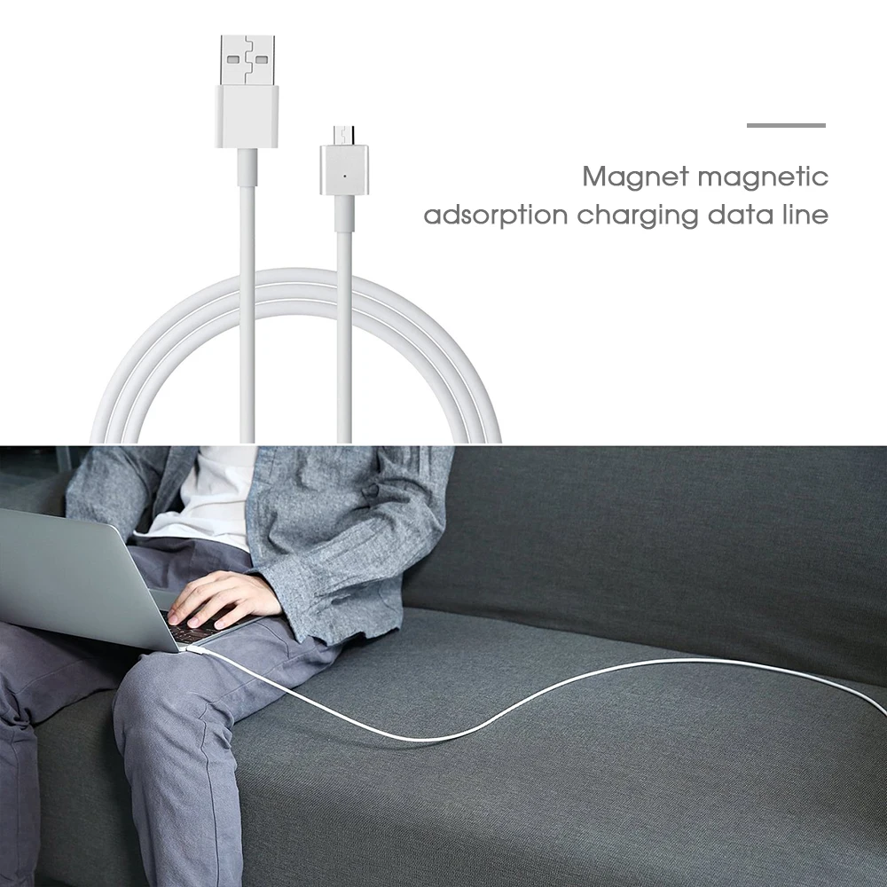 Kebidu Магнитный Micro USB кабель для быстрой зарядки для Xiaomi huawei Android мобильный телефон зарядный магнит Microusb кабель для зарядки данных