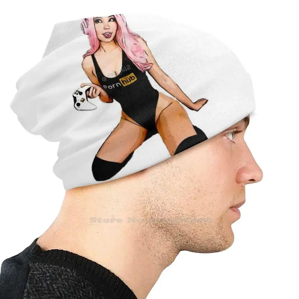 mens grey scarf Belle # 1 Cycling Skiing Hiking Camping Sport Scarf Sexy Celebrity Belle Delphine Thot Funny Meme Egirl Belle Delphine Simp men's scarves