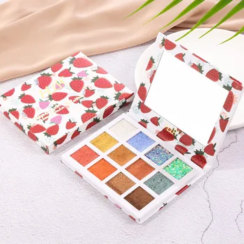 

Strawberry Leopard Mashed Potatoes Pigmented Shadows Shimmer Professional Makeup Palette Focallur Eyeshadow Pallete TSML2