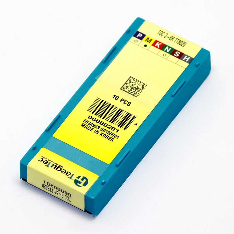 TDC3-6R TT8020 TaeguTec пробор и пазовые вставки