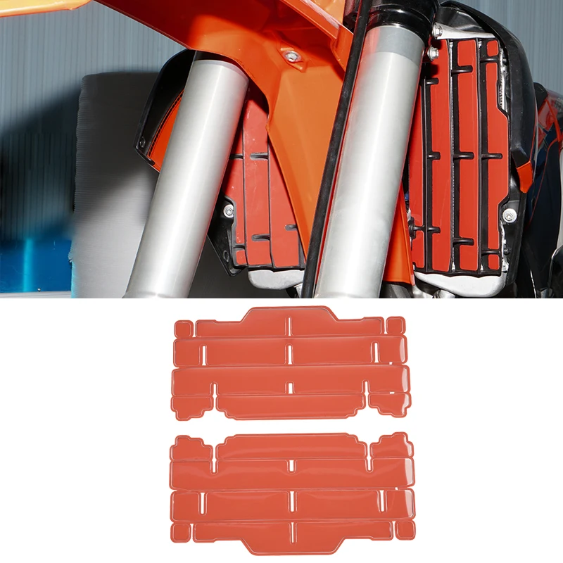 Защитные наклейки на радиатор мотоцикла для KTM 125 200 250 300 350 400 450 530 SX SXF XC XCF XCW EXC EXCF