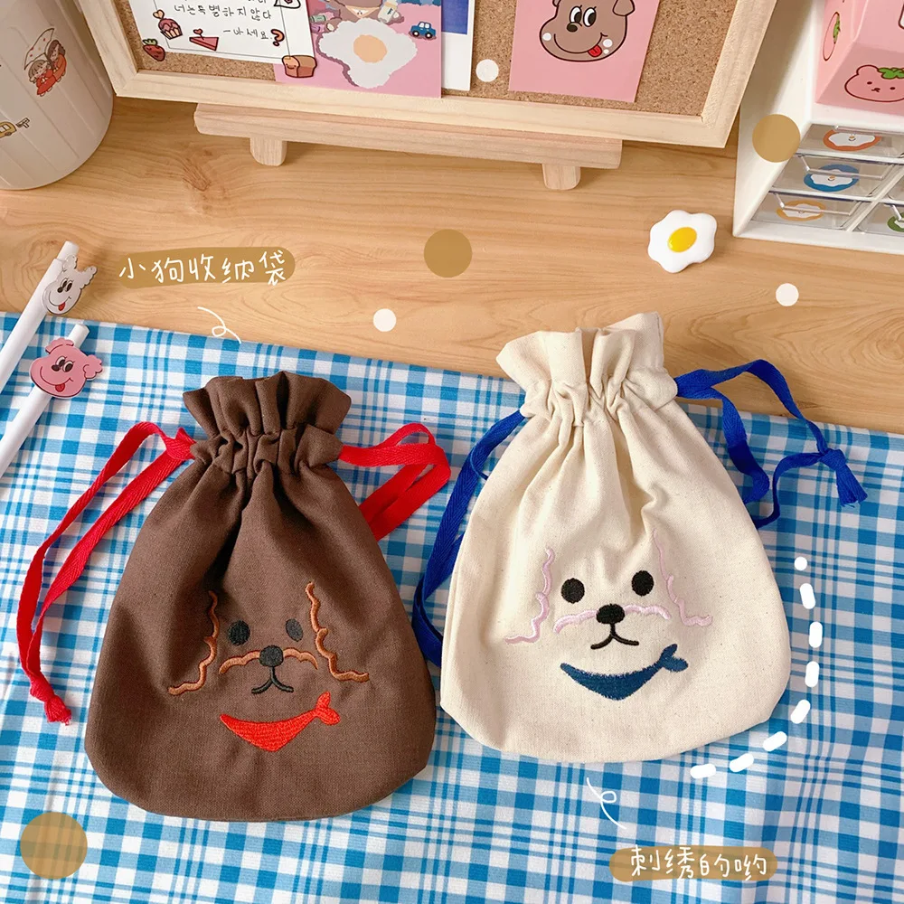 

New Women Travel Korea InsCartoon Cosmetic Bag Drawstring Make Up Case Makeup Toiletry Organizer Storage Beauty Wash Bag Pouch