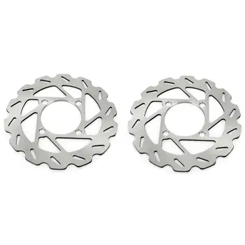 

BIKINGBOY ATV Front Brake Discs Disks Rotors For Yamaha YFM YXR 450 2004-2009 YXR 660 2004-2007 YXR 700 Rhino 2008