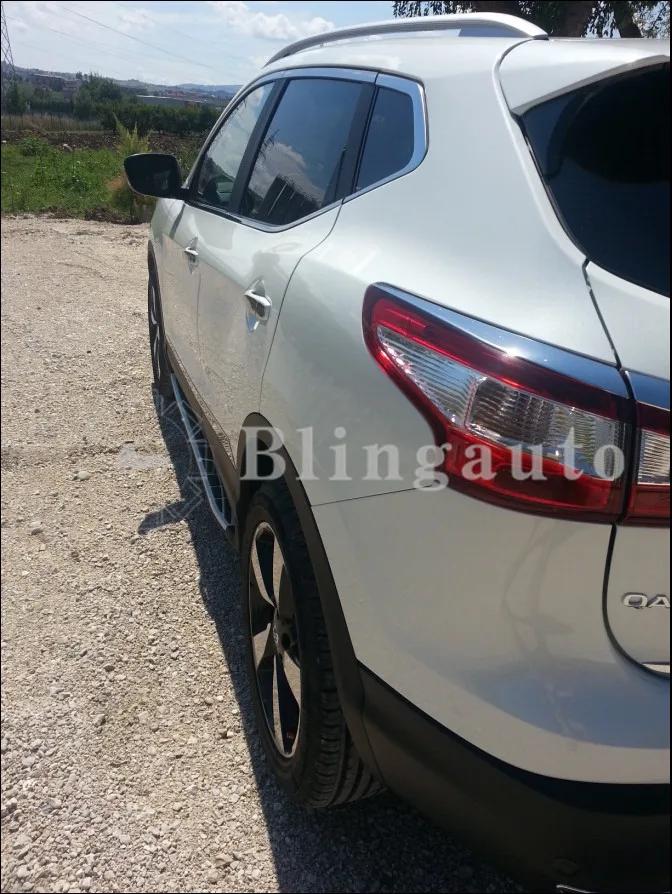 Подходит для Ni ssan Rogue Sport Qashqai- 2 шт. Левая Правая Беговая доска боковые шаги nerf бар Автомобильная педаль боковые лестницы