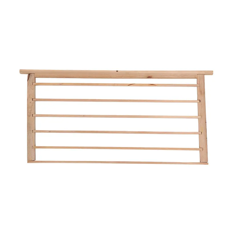 

5pcs Royal jelly frame rearing queen bee cultivation fir wood frame Installation of double row royal jelly storage strip