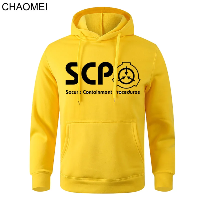 Новинка 2020 унисекс аниме SCP толстовки пальто специальные процедуры худи