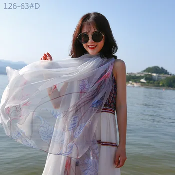 

Chiffon Women's Sun-resistant Silk Scarves